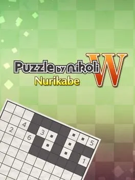  Puzzle by Nikoli W Nurikabe  cover