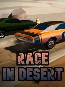  Race in Desert  cover