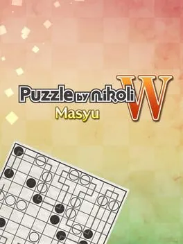  Puzzle by Nikoli W Masyu  cover