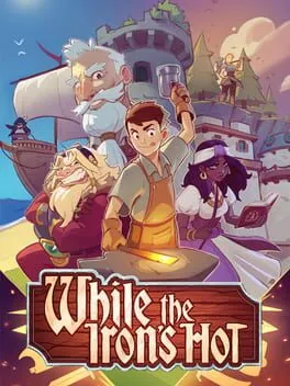  While the Iron's Hot  cover