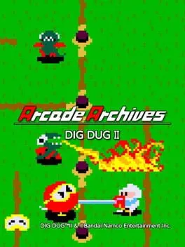  Arcade Archives: Dig Dug II  cover
