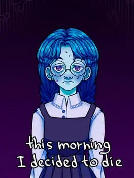  this morning I decided to die  cover