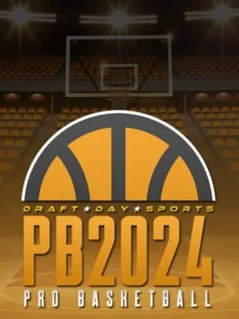  Draft Day Sports: Pro Basketball 2024  cover