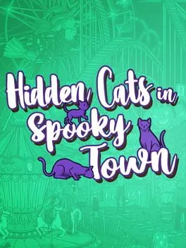  Hidden Cats in Spooky Town  cover