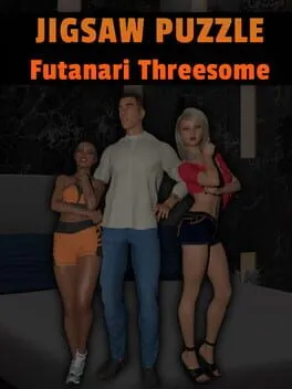  Jigsaw Puzzle: Futanari Threesome  cover