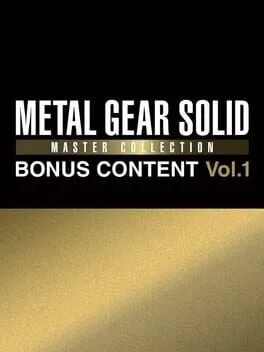  METAL GEAR SOLID: MASTER COLLECTION Vol.1 BONUS CONTENT  cover