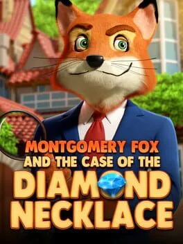  Montgomery Fox and the Case of the Diamond Necklace  cover
