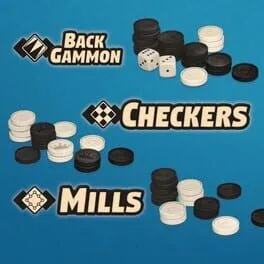  3in1 Game Collection: Backgammon + Checkers + Mills  cover