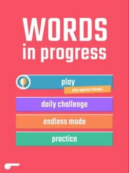  Words In Progress  cover