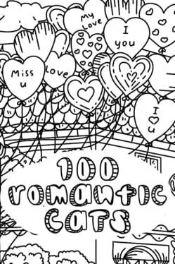  100 Romantic Cats  cover