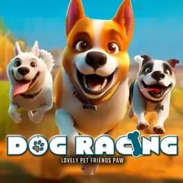  Dog Racing: Lovely Pet Friends Paw  cover