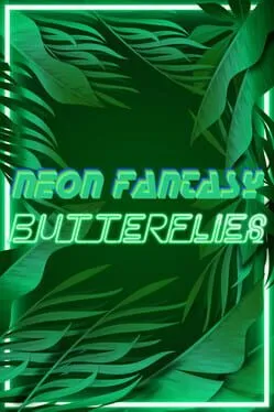  Neon Fantasy: Butterflies  cover