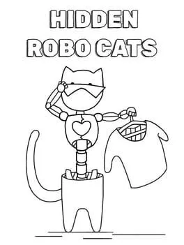  Hidden Robo Cats  cover