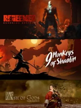  9 Monkeys of Shaolin + Ash of Gods + Redeemer: Bundle  cover
