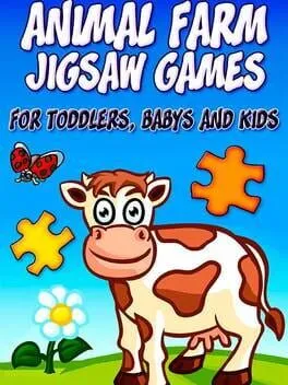  Animal Farm Jigsaw Games for Toddlers, Babys and Kids  cover