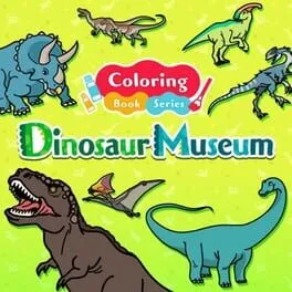  Coloring Book Series: Dinosaur Museum  cover