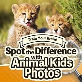  Train Your Brain! Spot the Difference with Animal Kids Photos  cover