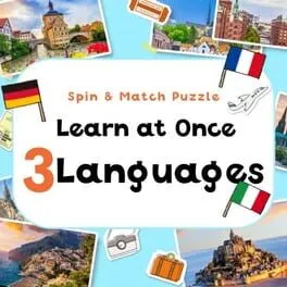  Spin & Match Puzzle Learn at Once 3 Languages  cover