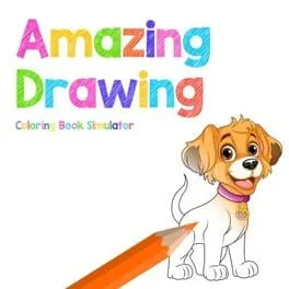  Amazing Drawing: Coloring Book Simulator  cover