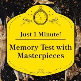  Just 1 Minute! Memory Test with Masterpieces  cover