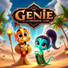  The Genie of the Wonderful Lamp  cover