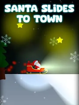  Santa Slides to Town  cover