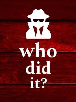  Who Did It?  cover