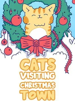  Cats Visiting Christmas Town  cover