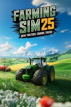  Farming Sim 25: Drive Tractors, Combine, Trucks  cover