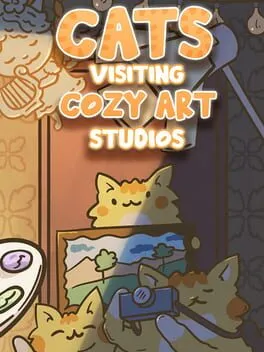  Cats Visiting Cozy Art Studios  cover