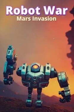  Robot War Mars Invasion  cover