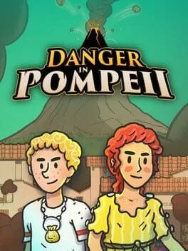  Danger in Pompeii  cover