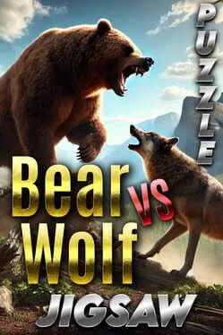  Bear vs. Wolf Jigsaw Puzzle  cover