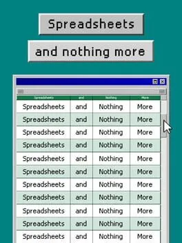  Spreadsheets and Nothing More  cover