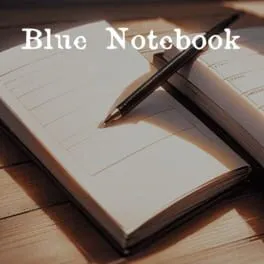  Blue Notebook  cover