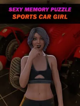  Sexy Memory Puzzle - Sports Car Girl  cover