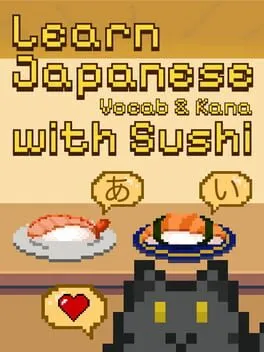  Learn Japanese Kana & Vocab with Sushi  cover