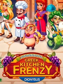  Greek Kitchen Frenzy: Dionysus  cover