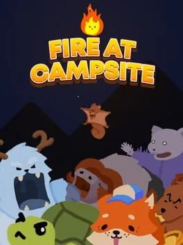  Fire at Campsite  cover