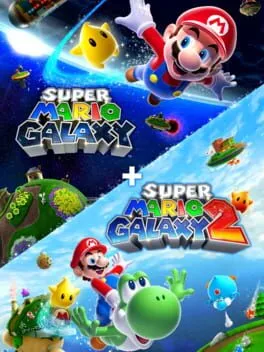  Super Mario Galaxy + Super Mario Galaxy 2  cover