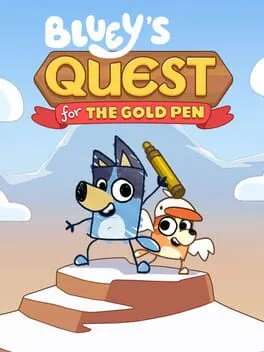  Bluey's Quest for the Gold Pen  cover