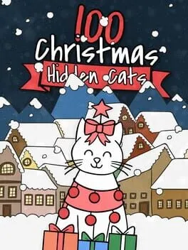  100 Christmas Hidden Cats  cover