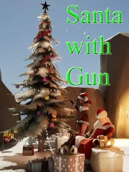  Santa with Gun  cover