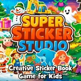  Super Sticker Studio: Creative Sticker Book Game for Kids  cover