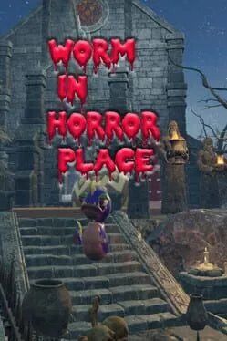  Worm in horror place  cover