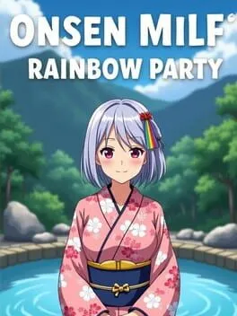  Onsen MILF Rainbow Party  cover