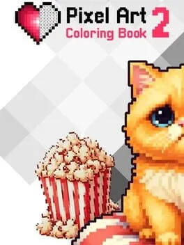  Pixel Art Coloring Book 2  cover