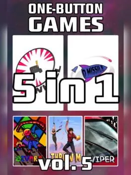  One Button Games 5-in-1 Vol. 5  cover