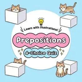  Learn with Illustrations! English Prepositions 4-Choice Quiz  cover