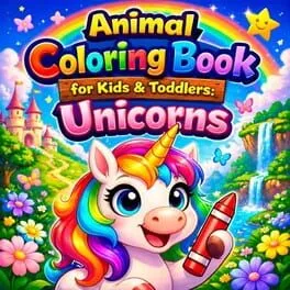  Animal Coloring Book for Kids & Toddlers: Unicorns  cover